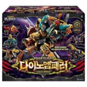 🎉現貨🎉韓國境內版🇰🇷迷你特工隊 最強恐龍 恐龍帝王 超龍帝至尊 五合一恐龍 暴龍 三角龍 翼手龍 劍龍 合體變形機器人