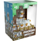 【小妻玩玩具】 現貨 正版 Youtooz Minecraft 當個創世神 雞 3.6吋 搪膠公仔 公仔 景品 麥塊