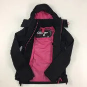 衝評🔥免運 現貨 極度乾燥  網眼 黑桃 防風衣 防潑水 Superdry 外套 保證正品~ # 5153