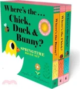 【三民網路書店】Wheres the . . . Chick, Duck & Bunny? Springtime Boxed Set 作者：Ingela P. Arrhenius(ILT)