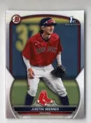 2023 Bowman Draft BD-182 Justin Riemer Boston Red Sox 