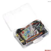 電阻電容套件 帶電路板/電纜/電阻器/電位器/LEDs 適用於Arduino & Respberry Pi
