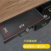 『哆啦A夢百寶袋』🚚免運家用桌下抽屜臥室書房密碼鎖抽屜自安裝多功能雜物抽屜辦公室書桌