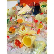 水果甜筒軟糖 ︱量販3000克 🍦🧡 甜筒軟糖 婚禮小物 生日派對 喜糖 造型軟糖 生日會 校慶水果🍦 💛