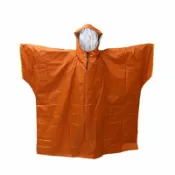 LOONGBIEN 蝴蝶袖雨衣【野外營】連身套頭式雨衣 銀膠防水布 小飛俠寬口設計 登山