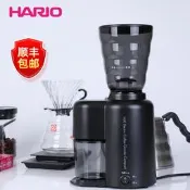 日本hario電動咖啡磨豆機V60系列手衝咖啡研磨機意式咖啡家用磨