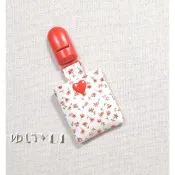 唯小伊手作＊清新小紅花＊小平安符袋/香火袋/護身符袋/平安福袋＊客製＊可愛＊八卦符適用