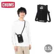 悠遊山水戶外生活館 【CHUMS 美國 Spring Dale Mini Shoulder Bag肩背包《黑/白》】CH604102/手機包/隨身包