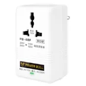 (店+)【SUPER&CELL 超電王】圓插4mm萬用變壓旅行轉接頭(220V轉110V)SC407