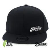 KURO-SHOP Adventure 雷雕 名牌 潮帽 平板帽-棒球帽(可客製化)