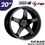 日本 SSR 鋁圈 GTF01 鍛造 20吋 10.5J 5/114.3 ET20 黑色 GT F01