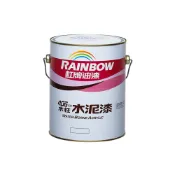 【全聯線上購】【Rainbow】406 水性水泥漆 有光/平光(玫瑰白-1加侖)