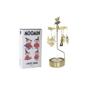 (店+)【Pluto Design】金色小不點旋轉燭座(附蠟燭)/moomin