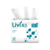 (店+)【Livi 優活】毛孩王 優活 300抽取式衛生紙 1箱/30包 抽取式 日用品 居家生活 衛生紙 柔紙巾  Livi 優活
