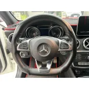 賓士 BENZ D型方向盤 直上 變形蟲方向盤套 碳纖維紋 皮革紋 D型 O型都可 方向盤皮套 方向盤套 方向盤保護套