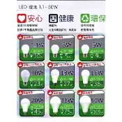 TRUNK 壯格 LED燈泡  1.1W  3W  5W (多件可選)