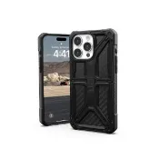 【UAG】iPhone 15 Pro Max 頂級版耐衝擊保護殼（按鍵式）-碳黑(支援無線充電)