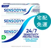 玉山最低比價網 [COSCO代購6] D1450843 舒酸定 長效抗敏牙膏 進階亮白配方 184公克 X 4入