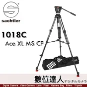 【數位達人】公司貨 沙雀 Sachtler 1018C Ace XL MS CF 錄影油壓 碳纖維三腳架套組 載重8kg