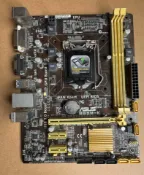 三和電腦配件店 華碩B85M-K主機板 1150腳位 支援第四代英特爾處理器 USB3.0接口 UEFI BIOS 無修無洗 接口齊全 組裝電腦首選 實物拍攝