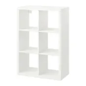 【IKEA 宜家家居】KALLAX 層架組, 白色, 77x112 公分