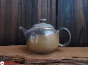 〈羅石〉苗栗陶_02-A3古樸柴燒壺_手工拉坯_自然落灰_精美茶具_獨一無二_五穀文化村陶瓷觀光工廠