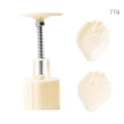 YYQ 耐用月餅模具草莓形綠豆蛋糕模具塑料材料廚房 DIY 烘焙工具月餅工具