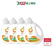 愛買線上購物 橘子工坊天然無香精制菌洗衣精1800ml【愛買】
