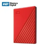 送硬碟收納包✨ WD My Passport 1T 2T 4T 5T 6T 2.5吋 外接式 行動硬碟 紅色 公司貨