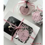 生日快樂貼紙 9枚愛心love貼紙 thank you貼紙 Happy birthday包裝貼紙 禮品貼紙 包裝貼紙
