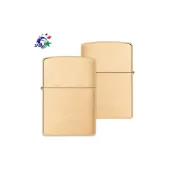 (店+)【Zippo】Zippo - 美版打火機 / 黃銅拉絲 (厚機殼) Armor case #168BR (ZP765) 詮國