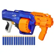 【W先生】孩之寶 NERF 菁英系列 火浪衝鋒 SurgeFire 橘板機 軟彈槍 安全子彈 泡棉子彈 HE2592