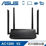 ASUS 華碩 RT-AC1200 V2 四天線路由器