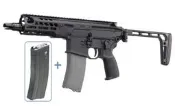 【楊格玩具】現貨~ APFG MCX Rattler LT樣式 6.75“GBB氣動槍~雙匣版APFG-S-009ABK