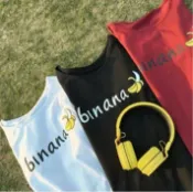 FINDSENSE服飾 FINDSENSE 時尚潮流 男 百搭 香蕉印花 寬鬆 短袖T恤 圓領上衣短T 特色短T