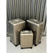99成新 RIMOWA Original Check-In L (尺寸可選) 鈦金色 鋁鎂合金 行李箱 92573044
