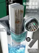 協貿國際日用品生活10館 吸水海綿拖把免手洗一拖凈拖地布懶人擠水神器干濕兩用拖布凈墩布
