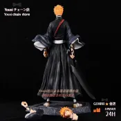 『CUPON』死神bleach 虛化斬月黑崎一護 GK雕像 手辦模型擺飾