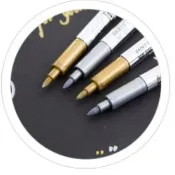火漆蠟上色筆  金色筆 銀色筆 金屬色油漆筆 記號筆 簽名筆 DIY 賀卡筆 金筆 油漆筆 工藝筆