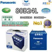 Panasonic 國際牌 80B24L CAOS(充電制御電瓶 銀合金免保養 日本製)