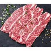 (店+)紅毛港海鮮市集 美國去骨牛小排 牛排 牛肉 火鍋 燒烤肉片 頂級牛排 穀飼 油花分布均勻