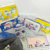 現貨｜7-11限定 SNOOPY 史努比 漫步巴黎東京潮流 刺繡雙面漁夫帽/多功能掛繩夾片/透明袋/硬殼萬用包/泡澡球