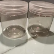 現貨5.5公分系列 透明/鋁蓋PET透明罐 密封罐 塑膠罐 小配件容器