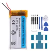 鼎盛貿易行 for iPod nano 6 3.7V 0.39Whr 可充鋰聚合物替換電池