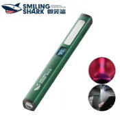 微笑鯊正品 GZ5112 LED磁吸手電筒 超亮COB側燈 白黃紅光 帶筆夾工作燈 6檔 Type-C 防水戶外露營工作
