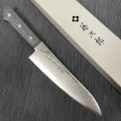藤次郎 鎧 牛刀 180mm (霞流）