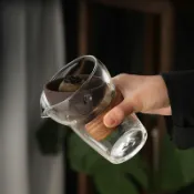 協貿國際日用品生活6館 小青柑分茶壺玻璃公道杯茶濾一體茶具茶水分離倒茶公杯帶過濾網