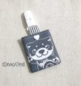 唯小伊手作＊可愛黑柴柴＊平安符袋/護身符袋/香火袋＊可愛＊客製