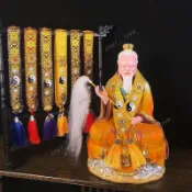 道家神像霞帔披風 祖師爺披肩 三清太極八卦霞帔掛飾 家用裝飾 堂口用 神明衣 神明衣服 神衣 神明披風 佛袍s