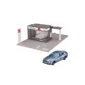 【TOMICA】交通世界 新城鎮  Nissan展示中心 附小車
